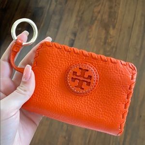 Tory Burch coin/card keychain